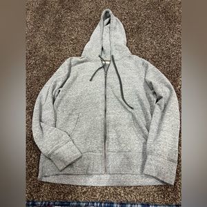 Madewell zip up hoodie || large